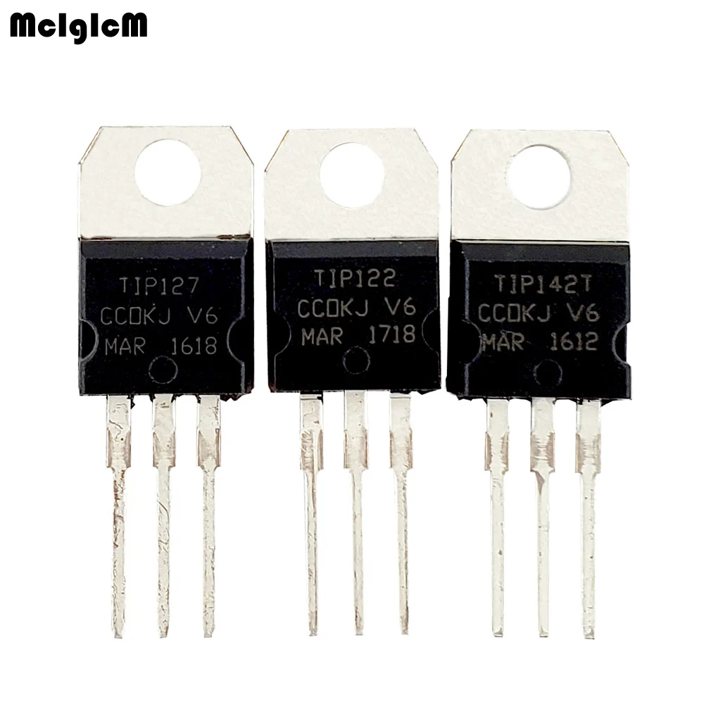 15 unids/lote TIP122 TIP127 TIP142 transistor TIP122T TIP127T TIP142T a