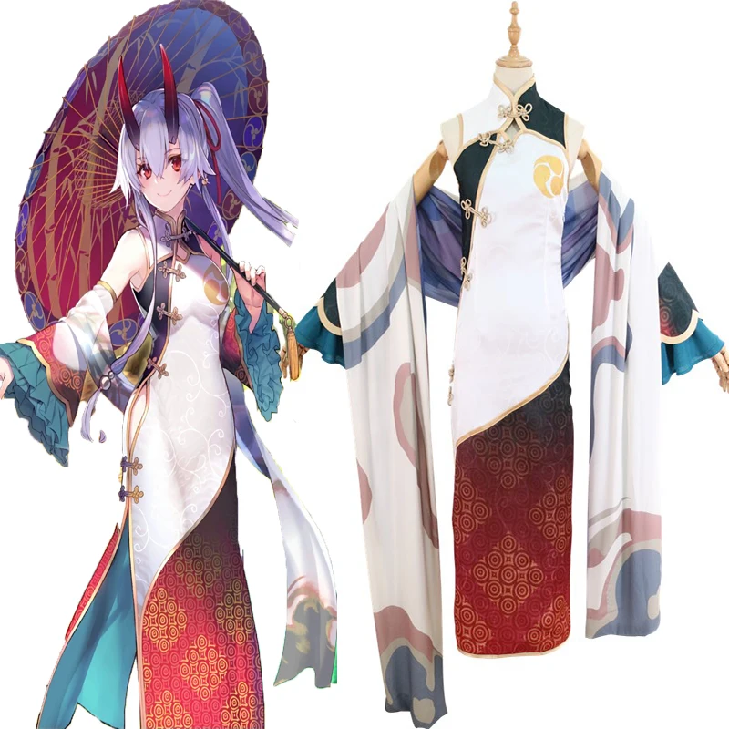 Костюмы для косплея из игры Fate Grand Order Tomoe Gozen костюм Archer Инферно костюмы Чонсам на