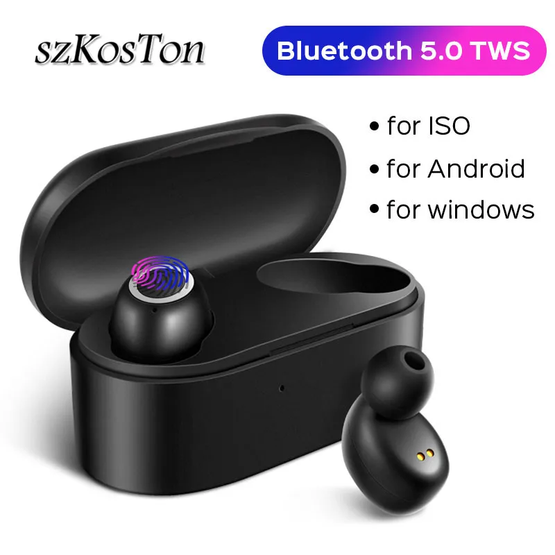 

TWS Bluetooth Earphone Stereo wireless Headphone fone de ouvido sem fio Sport Bass Earphones For Xiaomi Airdots Umidigi A5 Pro