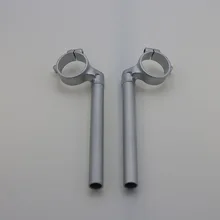 Chrome Мотоцикл Руль рук бар клип 50 мм для Suzuki GSXR1000 2005 2006 2007 2008 GSX-R1000 GSXR 1000 05 06 07 08