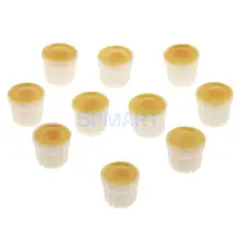 10 шт. 1/12 весы кукольный домик миниатюрные пудинг десерты еда для 12-й куклы украшения дома аксессуары