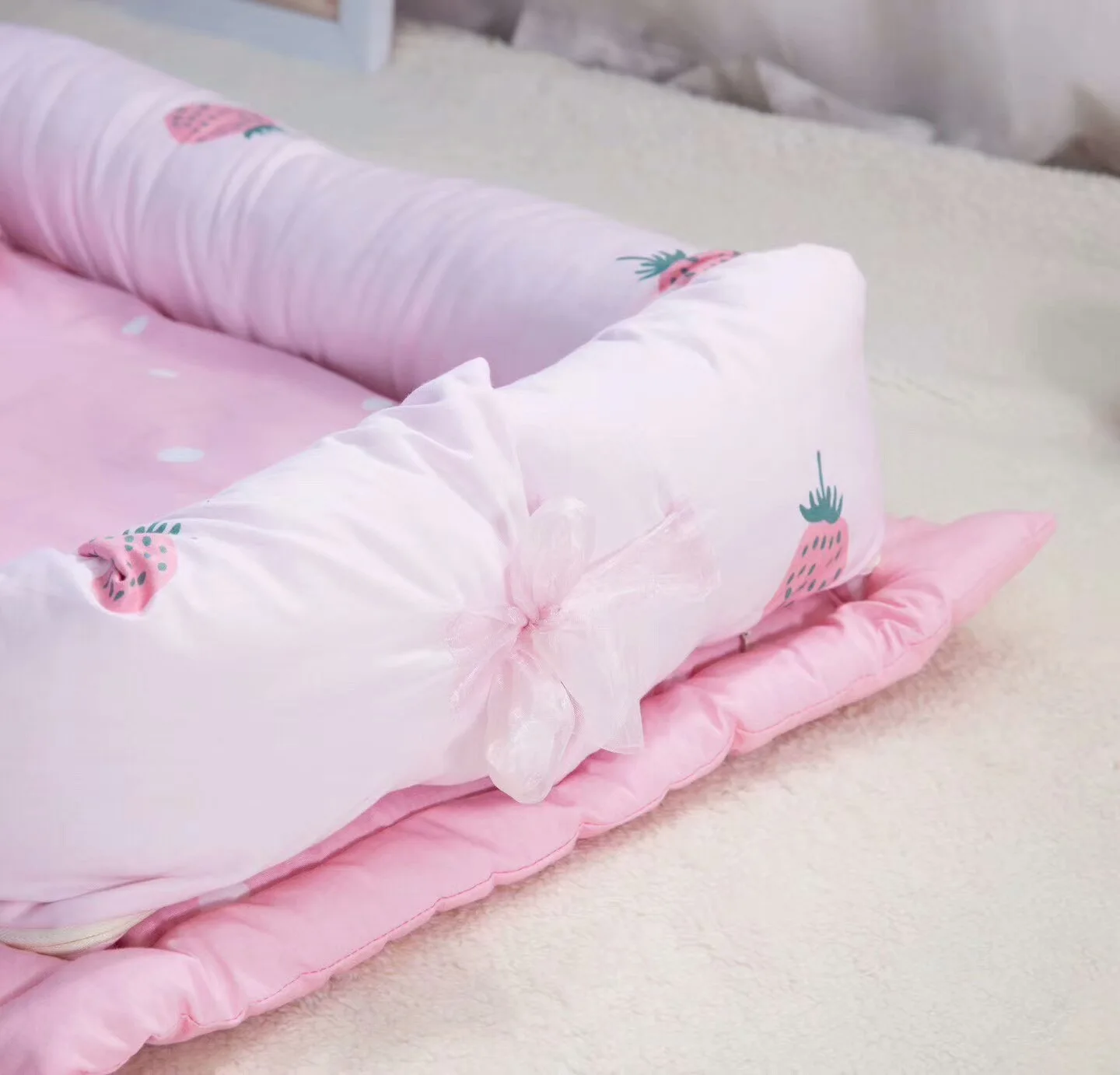 Мягкая детская кровать, детская кроватка Люлька-качалка, детская кроватка для новорожденных, детская кроватка для путешествий