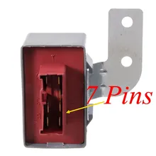 Gray 12V 7 Pins Fuel Pump Relay For Honda For Accord 1990-1997 Placement Left