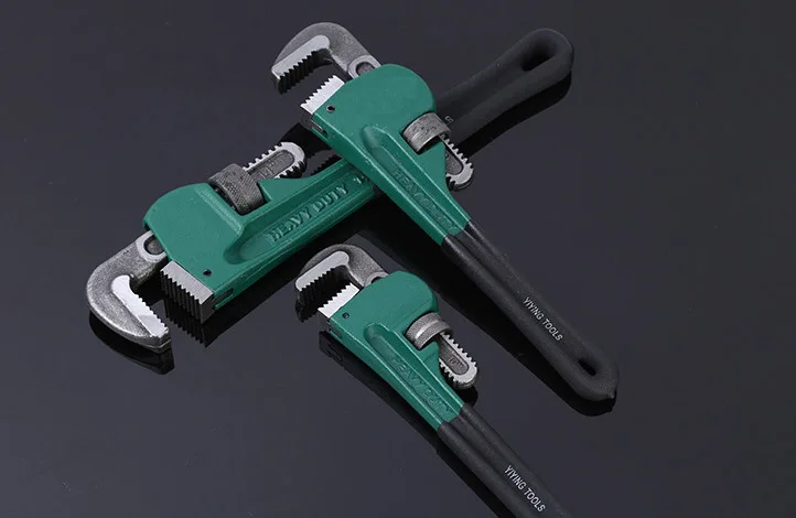 

high quality heavy duty pipe wrench 12" 14"