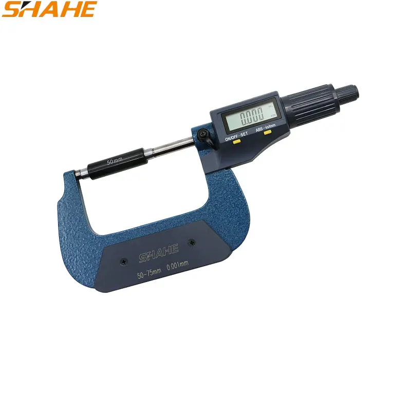 50 75mm Digital Micrometer Electronic digital gauge micrometer outside