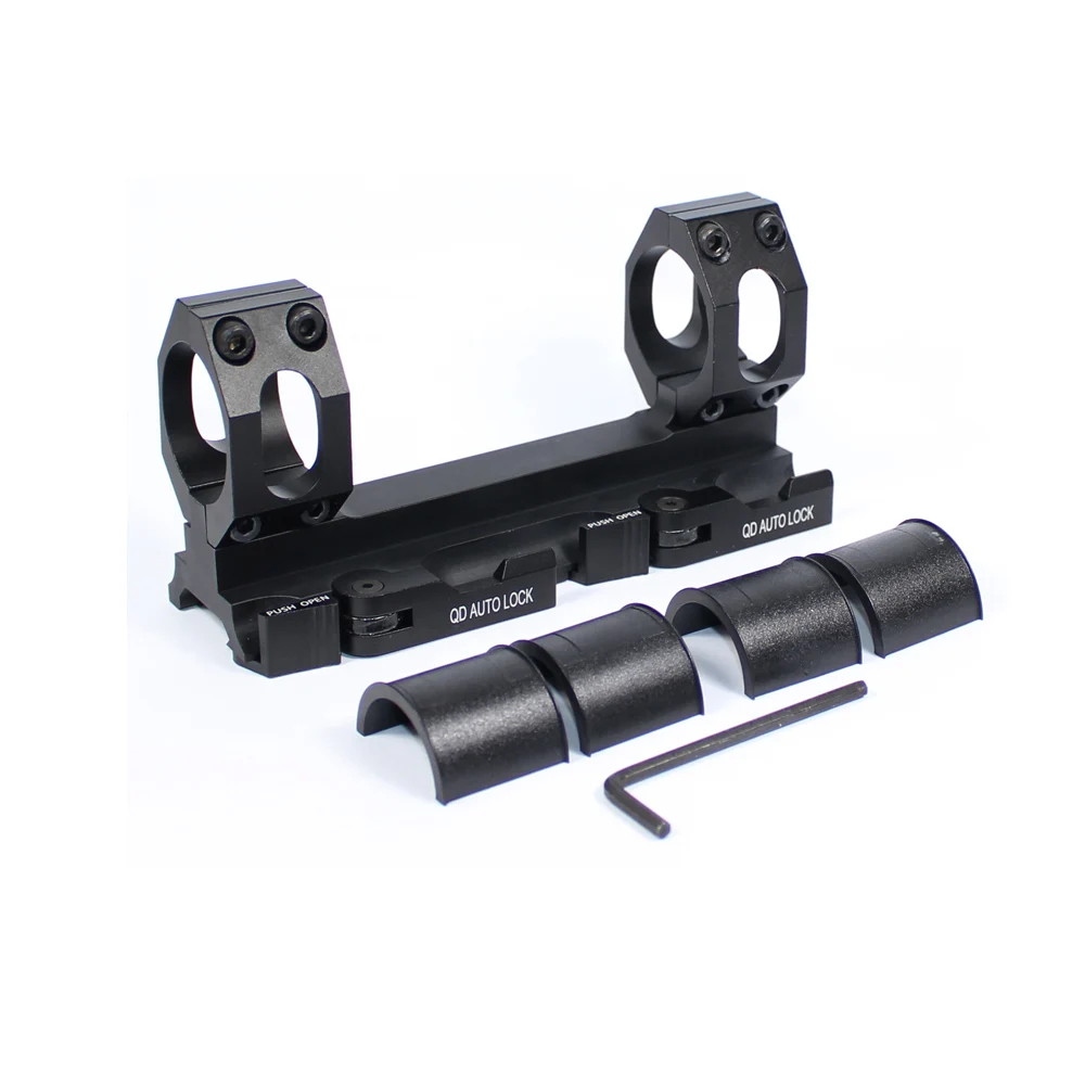 Montagem de Liberação Hunting Rifle Scope Mount - 30mm 20mm Ferroviário Picatinny Cantilever Weaver Riflescope Rápida 25.4mm 10 Acessórios e suporte de extensão