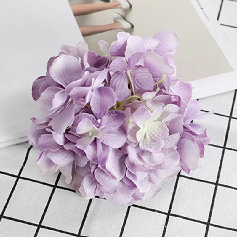 

1*Simulation Hydrangea Home Artificial Flower Decoration Simulation Display Bedroom Living Room