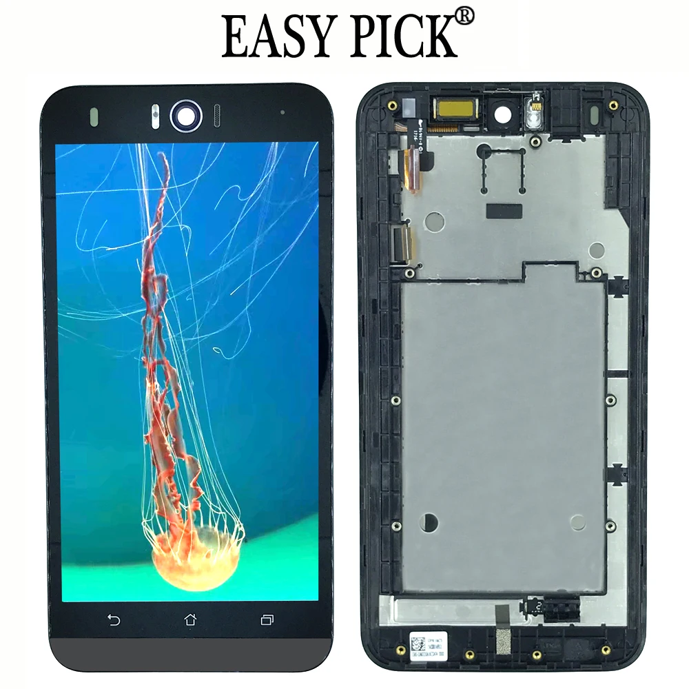 

For Asus Zenfone Selfie Z00UDB ZD551KL Z00UD LCD Display Touch Screen Digitizer with Frame