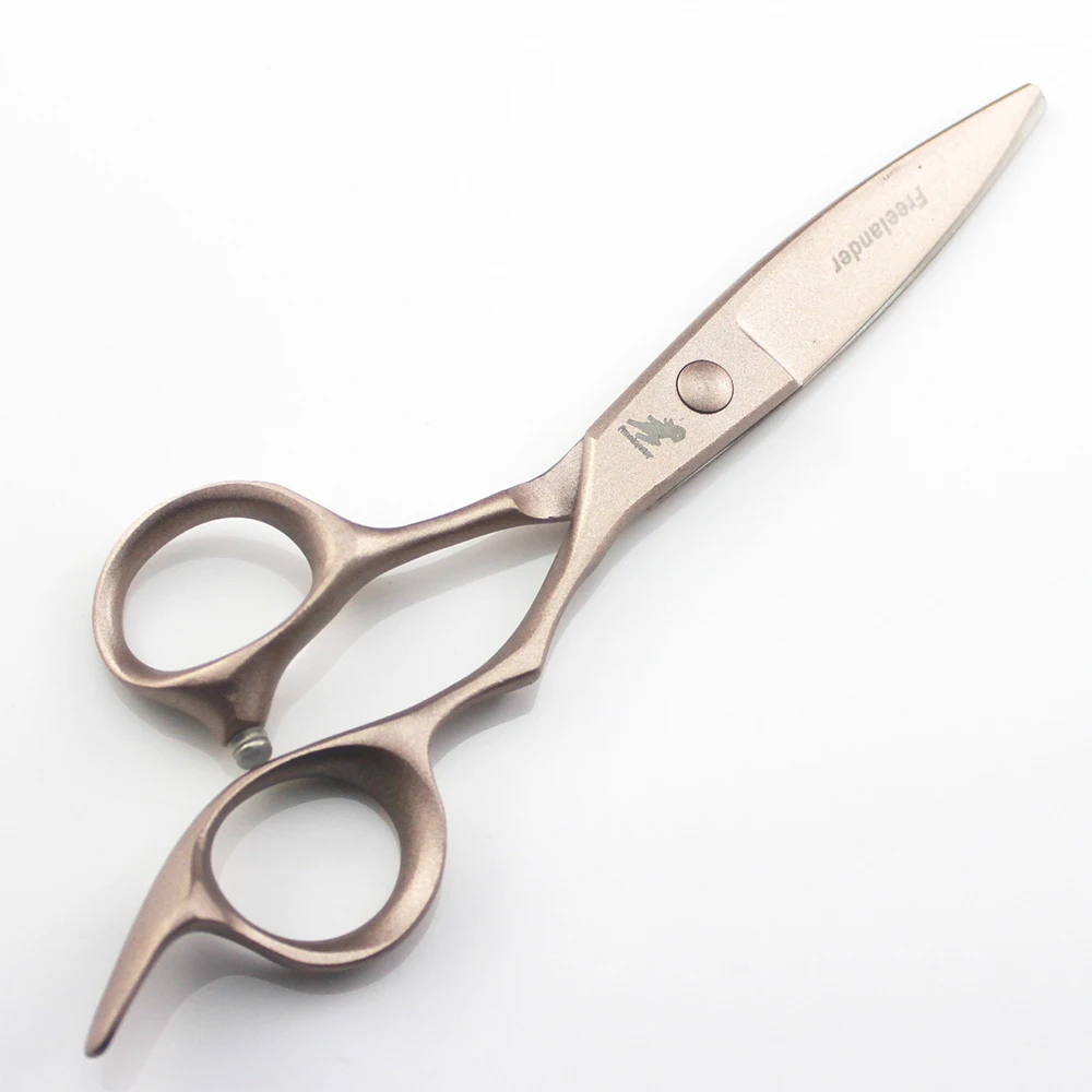 Freelander 6CR ножницы для парикмахеров Парикмахерская поставки Титан Профессиональные Парикмахерские ножницы для стрижки волос