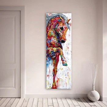 

Horse Picture Wall Art Canvas Painting Poster Prints Animal Painting Home Decor No Frame Home Decor