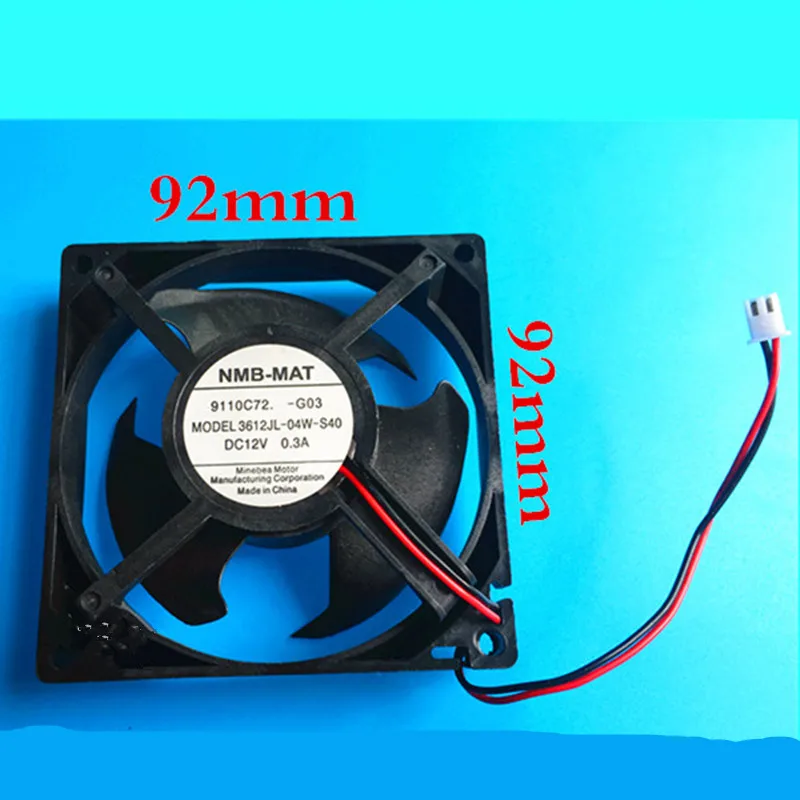 1 шт применимый вентилятор холодильника NMB MAT модель 3612JL 04W S40 DC12V 0.3A охлаждающий