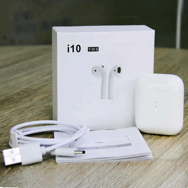 NEW i10 TWS Bluetooth 5.0 Earphone Touch Control Wireless