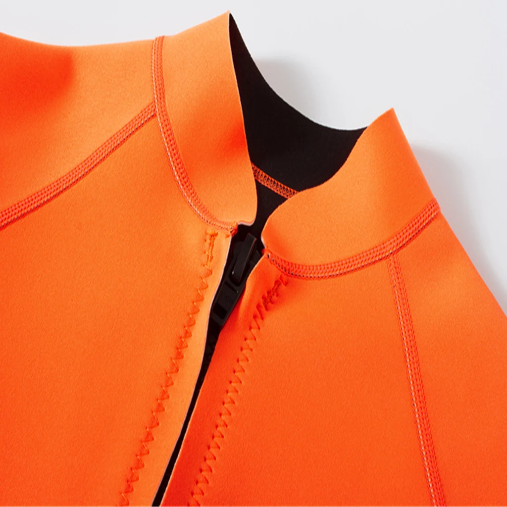 2mm Neoprene Women Ladies UV Sun Protection Wetsuit Top Long Sleeve Front Zipper Jacket - Warm, Super Stretch & Comfortable