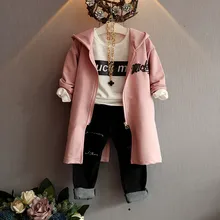 2017new Korean cartoon cloth long paragraph sweater with spring/autumn girls Cotton hoodie coat hot sale