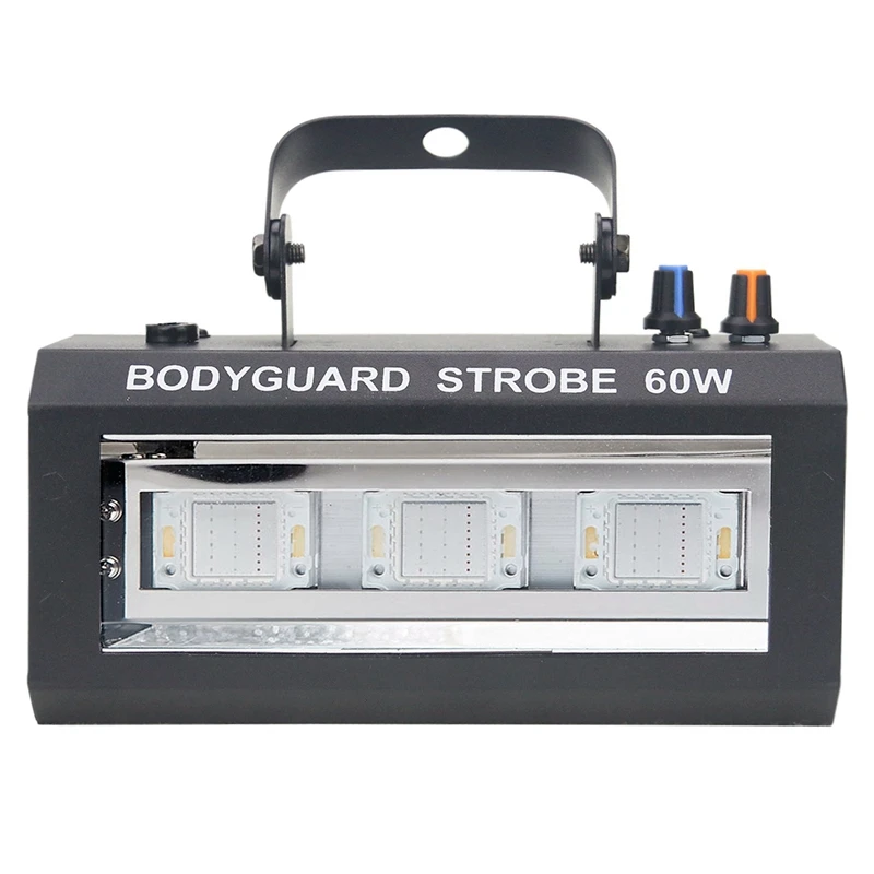 

40W Rgb Flash Christmas Projector Stroboscope Light Bulb Sound Control Stage Light Dj Disco Led Strobe Light Eu Plug
