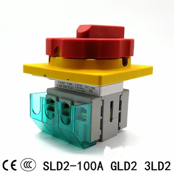 

SLD2 load Isolating Switch SLD2-100A Changeover Cam Switch 3LD2 GLD2 Rotary Main Control Load Circuit Cut Off