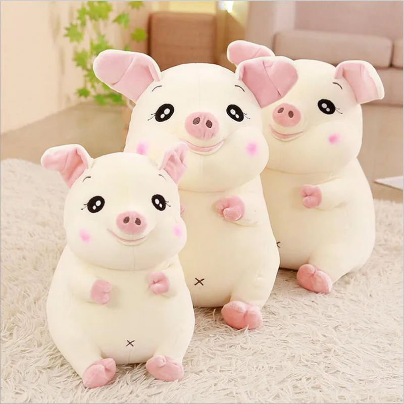 

Lovely Smile Pig Plush Toy Stuffed Animal Doll Soft Plush Pillow Toy Children Birthday & Christmas Gift