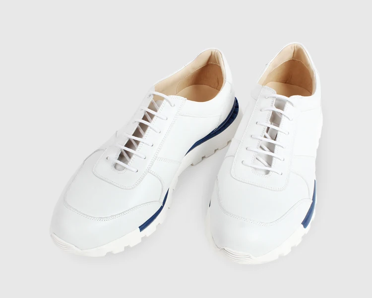VIKEDUO новые мужские спортивные кроссовки простые черные из натуральной телячьей кожи ручной работы повседневная мужская обувь люксовый бренд мужская обувь