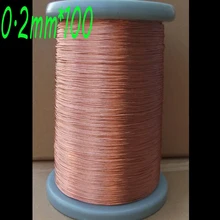 Cltgxdd 0,2X100 акции луч светильник пряди витой Litz провод многожильный эмалированный круглый медный провод продан
