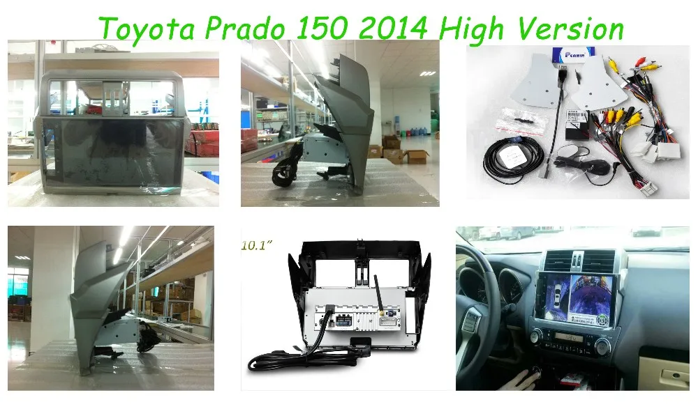 Perfect 10.2" Android Car Radio Audio Sat Nav Head Unmit for Toyota Land Cruiser Prado 150 2014 2015 2916 6