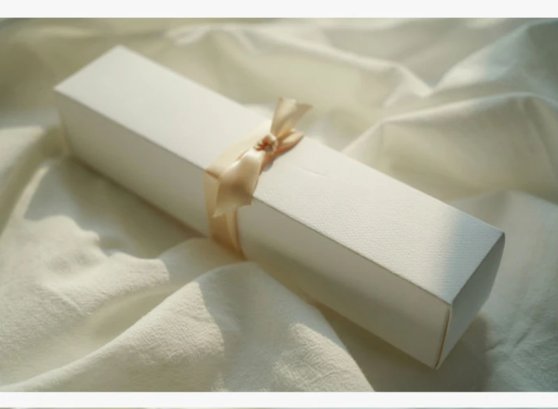  New scrolls design quality soft color invitation scrolls+350g imported texture box for wedding&busi - 32919817328