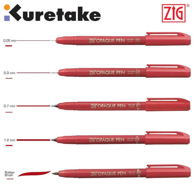 Kuretake Zig Opaque Pen - Single / Ultra Fine