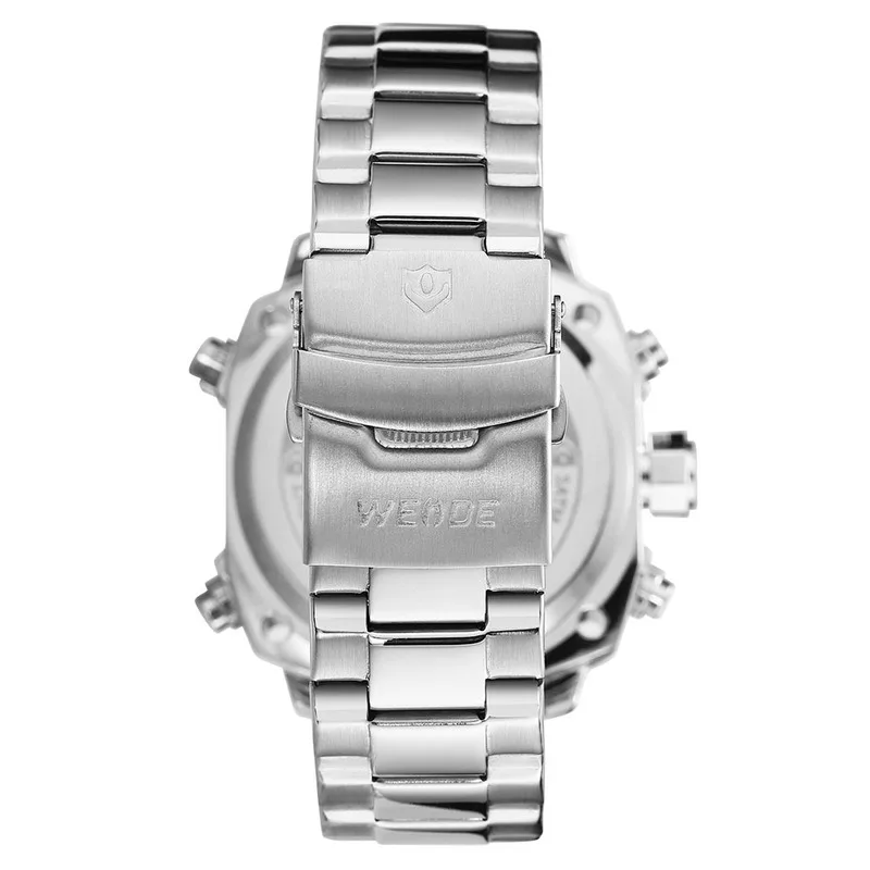 Dual Movement Display Sports Watch LCD Electronic Multi-function Watch