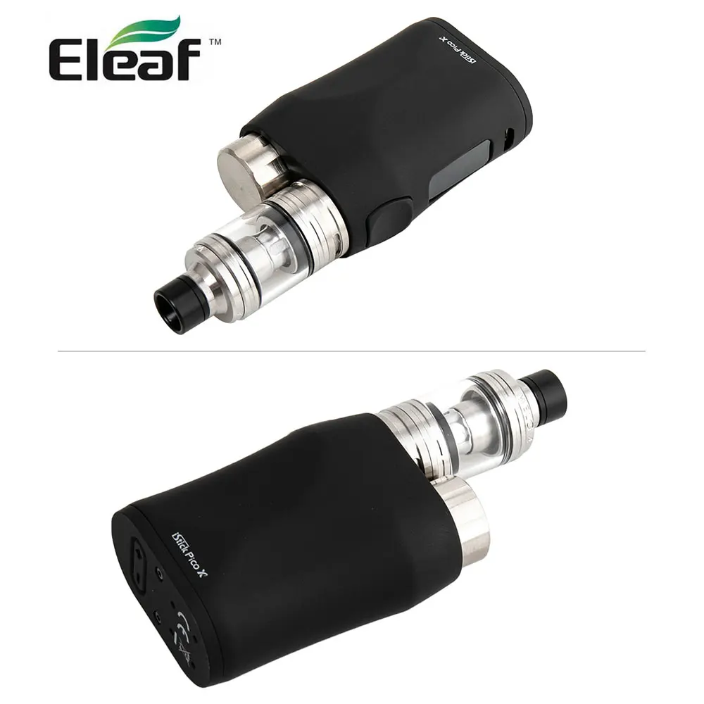 Оригинальный набор Eleaf iStick Pico X 75 Вт с атомайзером MELO 4 бак 2 мл + Искусственные