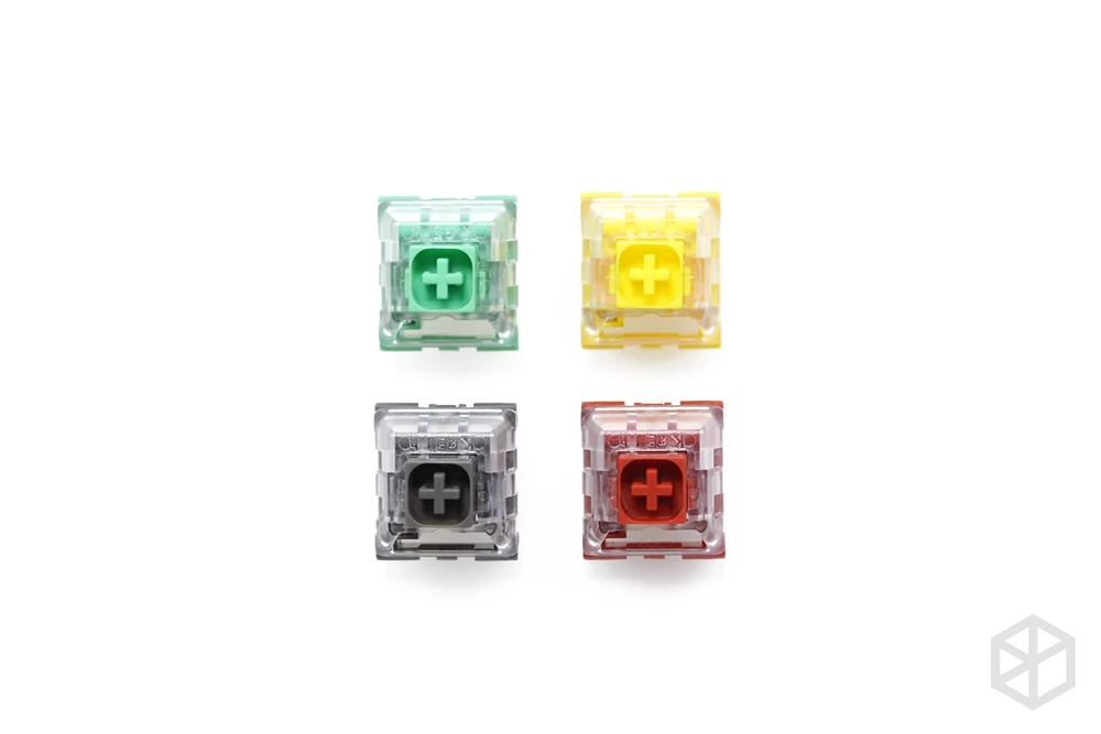 Переключатель Kailh в китайском стиле красный серый желтый зеленый RGB SMD