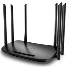 TP LINK WDR7400 Wi-Fi Ретранслятор Беспроводной Маршрутизатор 2.4 ГГц & 5 ГГц 802.11ac 1750 мбит Soho Маршрутизатор С 6 Антенны