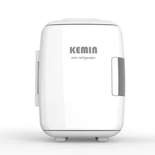 KEMIN 4L автомобильный мини-холодильник, мини-холодильник, Холодильный нагрев для использования, удерживайте и используйте в автомобиле, Портативный морозильник 12 В 220 В