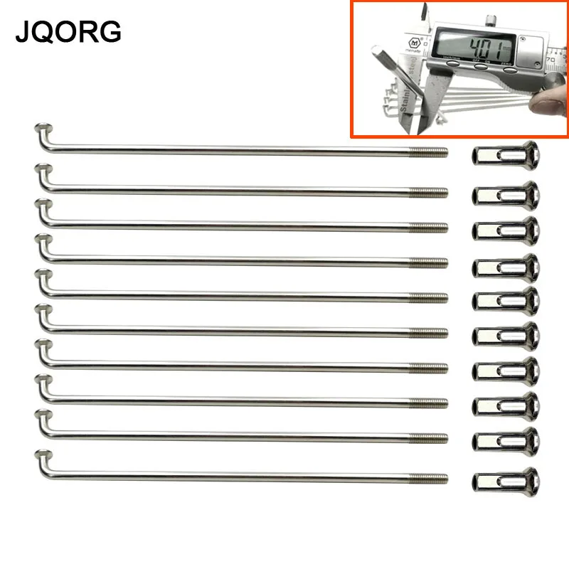 Motorcycle Spokes Diameter 4.0mm J BEND 95 Degree Motocross Wheel