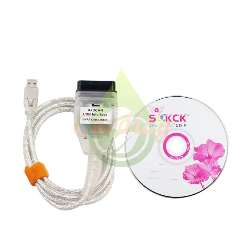 K + D CAN OBD2 USB интерфейс кабель для BMW INPA ediabas NCS эксперт FTDI FT232RL переключатель BWM к DCAN