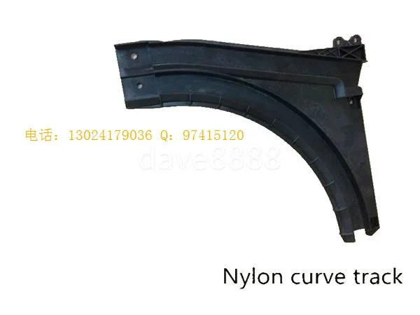 

2-inch garage door fittings nylon rail connector garage door rail connector double rail connector