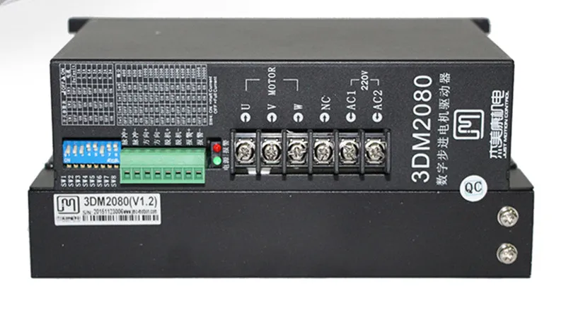 3DM2080 NEMA34 NEMA42 NEMA52 3 фазы Драйвер шагового двигателя DSP AC80-220V JMC