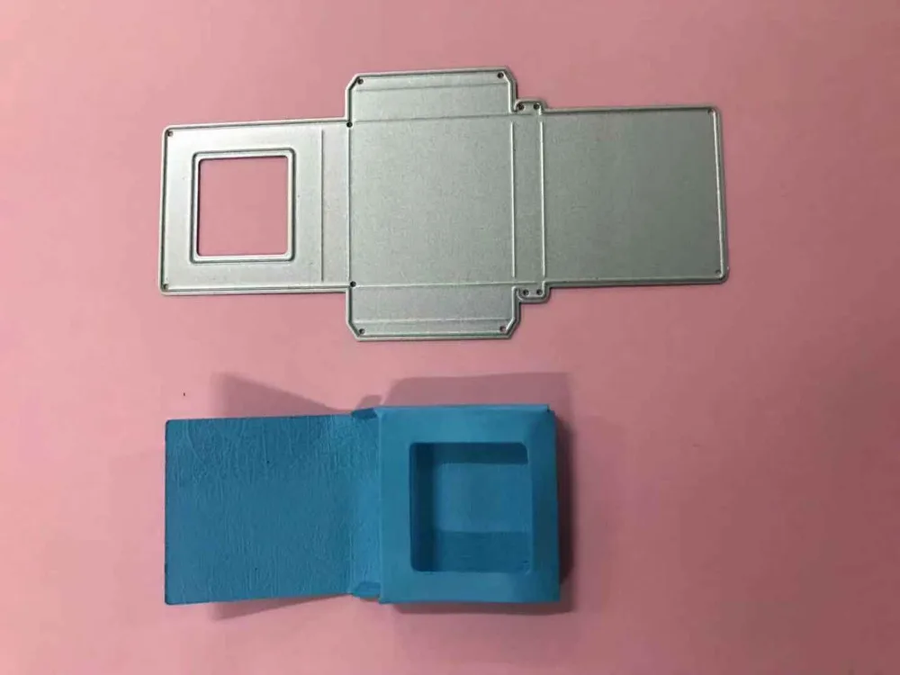 

3D Mini Matchbox Gate Frame Box Metal Cutting Dies Scrapbooking Craft Die cuts Card making diy Emboss 130*63mm