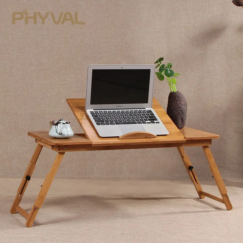 Portable Folding Bamboo Laptop Table Sofa Bed Office Laptop Stand Desk With Fan Bed Table For Computer Notebook Books Portable Folding Bamboo Laptop Table Sofa Bed Office Laptop Stand Desk With Fan Bed Table For Computer Notebook Books