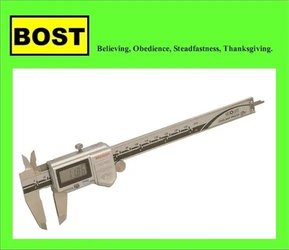 

100% Made in Japan! Mutitoyo Coolant Proof Caliper 500-752-10 with Dust/Water Protection Conforming to IP67 Level