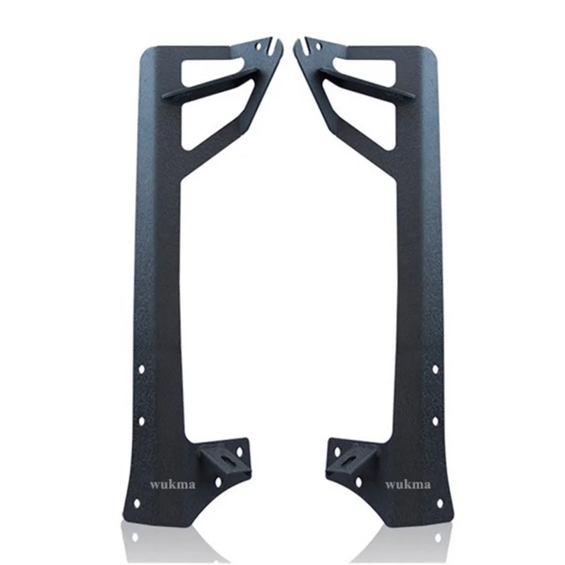 

2PCS TOP 52inch LED WORKING LIGHT BAR WINDSHIELD HOT BLACK MOUNTING BRACKET FOR 07-16 JK JEEP WRANGLER 4X4 LED LAMP HOLDER