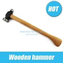 Печать с деревянной ручкой молоток для инструмент для изготовления ювелирных изделий, мощность уменьшена многоцелевой для ювелирных изделий DIY гравировальные инструменты