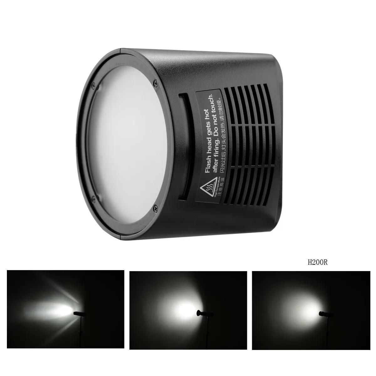 Godox H200R вспышка кольцевая головка разделение портативный удлинитель со