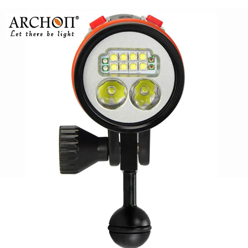 

100% Original ARCHON D36VR W42VR Upgraded version D37VP W43VP UV Flashlight Diving Video Light Underwater Photography Torches