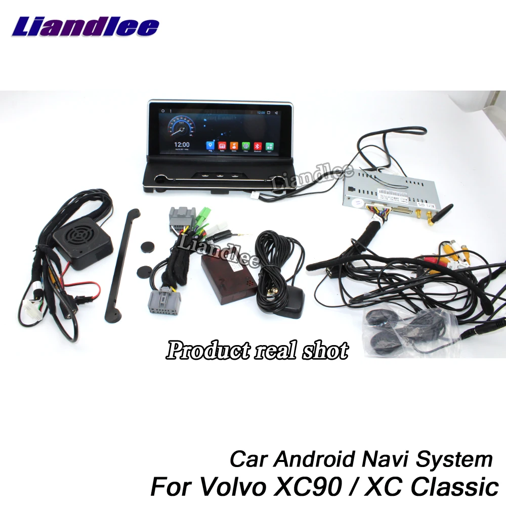 Top Liandlee For Volvo XC90 / XC Classic 2002~2014 Android System Radio Stereo Carplay Camera BT GPS Map Navi Navigation Multimedia 27