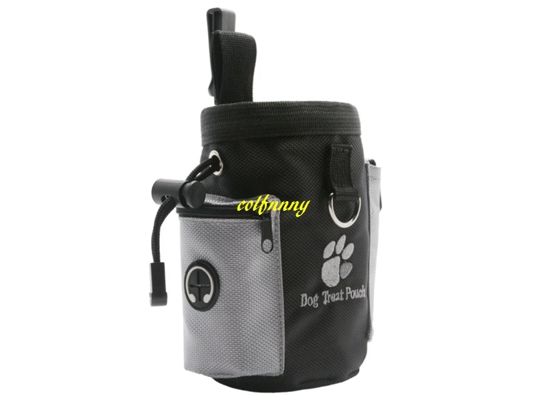 50pcs/lot ping Dog Pet Puppy Obedience Agility Bait Training Food Treat Pouch Bag Dispenser Snack Reward Waist Bag