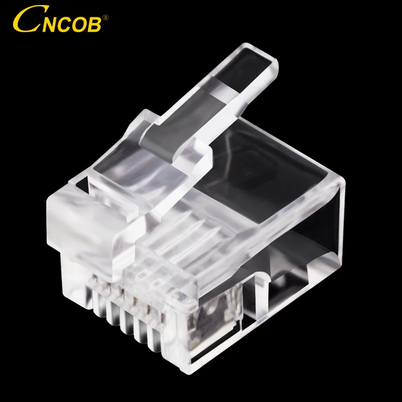 CNCOB 6p6c الأمريكية الهاتف خط الكريستال رئيس الهاتف الخاص معدات الهاتف خط موصل