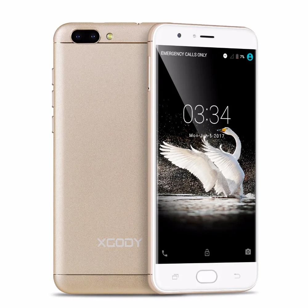 XGODY 4G LTE 5 дюймовый смартфон 1 Гб ОЗУ 16 ПЗУ 13 0 МП мобильный сенсорный MTK6737