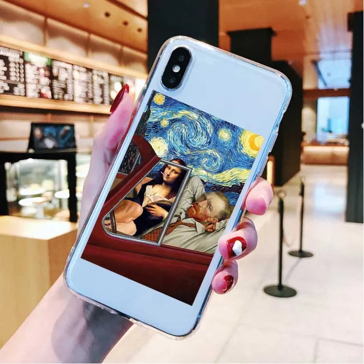 Мягкий чехол для телефона Art Fresco Michelangelo Creation of Adam для iPhone 11 Pro Max SE 5S 6 6s 7 8 Plus X XR XS MAX - Цвет: TPU