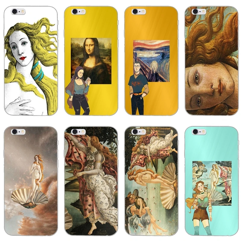 

Art Paintings The Birth Of Venus tup soft cover case For Huawei Mate 20 10 lite pro 9 8 Y9 Y7 Y6 prime 2018 2019 nova 3i