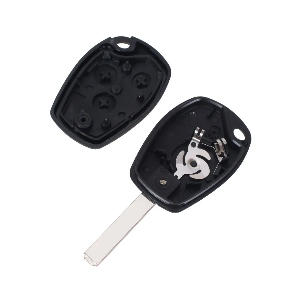KEYYOU 3 кнопки дистанционного брелока оболочки для Renault Scenic Clio модус Лагуна Меган ключи чехол