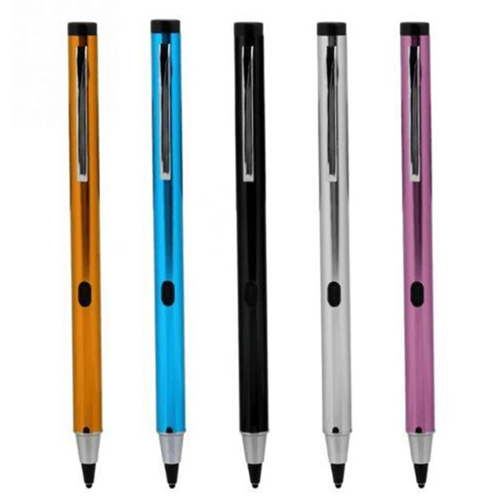 HOT Rechargeable Aluminum Capacitive Touch Screen Pen Phones Tablet Writing Stylus